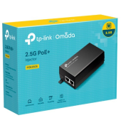 TP-LINK Injector Adapter Omada 2.5G PoE+  PORT: 1× 2.5G PoE Port, 1× 2.5G Non-PoE Port - POE260S - Zdjęcie 3