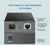TP-LINK Injector Adapter Omada 2.5G PoE+  PORT: 1× 2.5G PoE Port, 1× 2.5G Non-PoE Port - POE260S - Zdjęcie 8