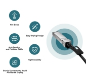 TP-LINK Przewód SM5220-3M Omada 3M Direct Attach SFP+ 10G  - SM5220-3M - Zdjęcie 5