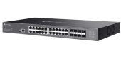 TP-LINK Przełącznik zarządzalny Omada 24-Port 10GBASE-T L2+ with 8 10GE  SFP+ Slots - SX3832 - Zdjęcie 3