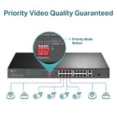 TP-LINK SL1218P switch 16xFE PoE+ 2xGb 1xSFP - TL-SL1218P - Zdjęcie 6