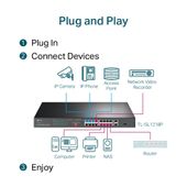 TP-LINK SL1218P switch 16xFE PoE+ 2xGb 1xSFP - TL-SL1218P - Zdjęcie 7