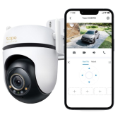 TP-LINK Kamera  Outdoor Pan/TiltSecurity Wi-Fi                   SPEC: 3K 5MP (2880x1620), 2.4 GHz, 2 × External Antennas, 1 × Ethernet Port, HFEATURE - Tapo C530WS - Zdjęcie 4