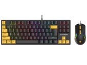 TRACER Zestaw mysz i klawiatura mechaniczna Gamezone Hornet87 USB - TRAKLA47396 - Zdjęcie 1