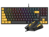 TRACER Zestaw mysz i klawiatura mechaniczna Gamezone Hornet87 USB - TRAKLA47396 - Zdjęcie 2