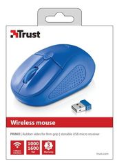 TRUST Primo Wireless Mouse - blue - 20786 - Zdjęcie 5