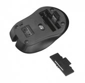 TRUST Mydo Silent Click bezprzewodowa mysz czarna - 21869 - Zdjęcie 4