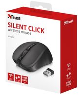 TRUST Mydo Silent Click bezprzewodowa mysz czarna - 21869 - Zdjęcie 5