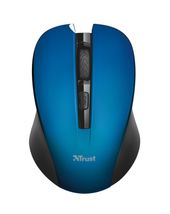 TRUST Mydo Silent Click bezprzewodowa mysz niebieska - 21870 - Zdjęcie 1