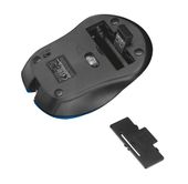 TRUST Mydo Silent Click bezprzewodowa mysz niebieska - 21870 - Zdjęcie 4