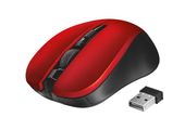 TRUST Mydo Silent Click bezprzewodowa mysz czerwona - 21871 - Zdjęcie 2