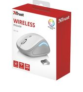 TRUST Mysz bezprzewodowa YVI FX biała - 22335 - Zdjęcie 3