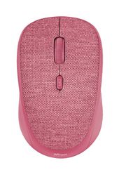 TRUST Mysz bezprzewodowa YVI Fabric różowa - 22674 - Zdjęcie 5