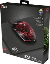 TRUST Mysz gamingowa i podkładka GXT 783 IZZA - 22736 - Zdjęcie 4