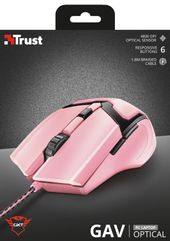 TRUST Mysz gamingowa GXT 101P GAV różowa - 23093 - Zdjęcie 2