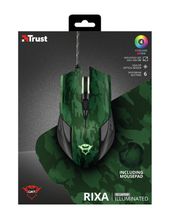 TRUST Mysz gamingowa z podkładką GXT 781 kamuflaż - 23611 - Zdjęcie 3