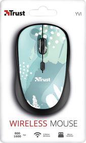 TRUST YVI WIRELESS BLUE BRUSH mysz komputerowa - 24442 - Zdjęcie 1