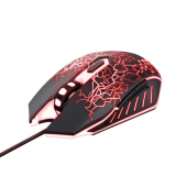 TRUST Mysz gamingowa + podkładka GXT783X Izza - 24625 - Zdjęcie 4