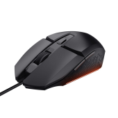 TRUST Mysz gamingowa GXT109P Felox czarna - 25036 - Zdjęcie 3