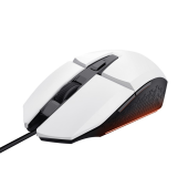 TRUST Mysz gamingowa GXT109P Felox biała - 25066 - Zdjęcie 3