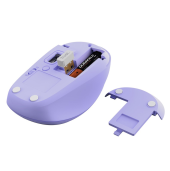 TRUST Mysz bezprzewodowa YVI+ MULTI-DEVICE fioletowa  - 25583 - Zdjęcie 2