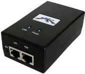 UBIQUITI PoE Adapter 48 VDC 0.5A POE-48-24W-G  - POE-48-24W-G - Zdjęcie 1