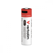 VERBATIM Akumulatory AA USB-C 2100mAh 3150mWh  4 szt + kabel USB-C - 30249 - Zdjęcie 6
