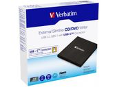 VERBATIM Nagrywarka CD/DVD RW USB-C 3.2 slim  - 43886 - Zdjęcie 4