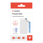 VERBATIM Dysk SSD Pocket Summer Edition 1TB USB-C 1000MB/s - DQVE32320PLG - Zdjęcie 4