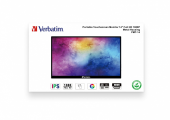 VERBATIM Przenośny Monitor dotykowy PMT-14 Full HD - GMVE49591PLG - Zdjęcie 2