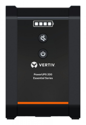 VERTIV Zasilacz awaryjny PowerUPS 200 Essential PSA6E-600IT-SCH 600VA 230V 4SCH - PSA6E-600IT-SCH - Zdjęcie 2