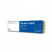 Dysk SSD WD Blue 2TB SN570 2280 NVMe m.2 Gen3 - WDS200T3B0C - Zdjęcie 2