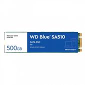 WD Dysk SSD Blue SSD 500GB SA510 M.2 2280 WDS500G3B0B - WDS500G3B0B - Zdjęcie 1