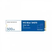 Dysk SSD WD Blue 500GB SN570 2280 NVMe m.2 Gen3 - WDS500G3B0C - Zdjęcie 1