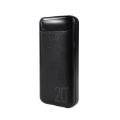 WEKOME Power bank 20000 mAh Super Charging 2xUSB-A LED Czarny - WK-WP-163_BLACK - Zdjęcie 4