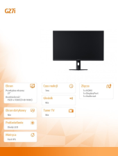 XIAOMI Monitor gamingowy G27i 2026 OM4FF-EU  - 68559 - Zdjęcie 5