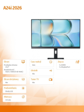 XIAOMI Monitor 23.8 cala A24i 2026 - 69670 - Zdjęcie 2