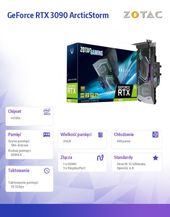 ZOTAC Karta graficzna GeForce RTX 3090 ArcticStorm 24GB GDDR6X 384bit 3DP/HDMI - ZT-A30900Q-30P - Zdjęcie 8