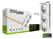 ZOTAC Karta graficzna GeForce RTX 5070 AMP 12GB GDDR7 192bit 3DP/HDMI biała - ZT-B50700FQ-10P - Zdjęcie 3