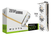 ZOTAC Karta graficzna GeForce RTX 5070 Ti SOLID CORE OC 16GB GDDR7 256bit 3DP/HDMI biała - ZT-B50710Q2-10P - Zdjęcie 1