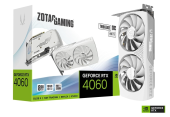 ZOTAC Karta graficzna GeForce RTX 4060 Twin Edge OC 8GB GDDR6 128bit biała - ZT-D40600Q-10M - Zdjęcie 2