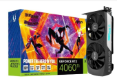 ZOTAC Karta graficzna GeForce RTX 4060 Ti 16GB AMP SPIDERVERSE GDDR6 128bit - ZT-D40620F-10SMP - Zdjęcie 1