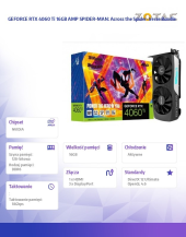 ZOTAC Karta graficzna GeForce RTX 4060 Ti 16GB AMP SPIDERVERSE GDDR6 128bit - ZT-D40620F-10SMP - Zdjęcie 7