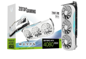 ZOTAC Karta graficzna GeForce RTX 4080 SUPER TRINITY OC 16G GDDR6X 256bit biała - ZT-D40820Q-10P - Zdjęcie 1