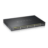 ZYXEL Przełącznik GS2220-50HP 48xGbE L2 PoE Switch 1Y NCC Pro GS2220-50HP-EU0101F - GS2220-50HP-EU0101F - Zdjęcie 1