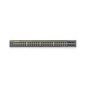 ZYXEL Przełącznik GS2220-50HP 48xGbE L2 PoE Switch 1Y NCC Pro GS2220-50HP-EU0101F - GS2220-50HP-EU0101F - Zdjęcie 2