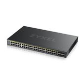 ZYXEL Przełącznik GS2220-50HP 48xGbE L2 PoE Switch 1Y NCC Pro GS2220-50HP-EU0101F - GS2220-50HP-EU0101F - Zdjęcie 3