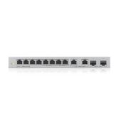 ZYXEL Przełącznik niezarządzalny XGS1010-12-ZZ0101F 8-Port GbE 1G + 2-Port 2.5G + 2-Port SFP+ - XGS1010-12-ZZ0101F - Zdjęcie 3