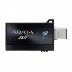 ADATA Dysk zewnętrzny SSD SC730 512G USB 3.2C/A 600/600MB/s czarny