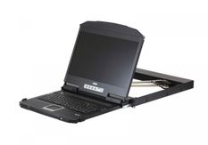 ATEN Konsola Short Depth USB HDMI DVI VGA Dual Rail LCD